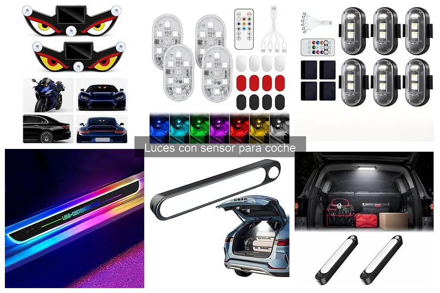 Luces con sensor para coches eléctricos: características y beneficios