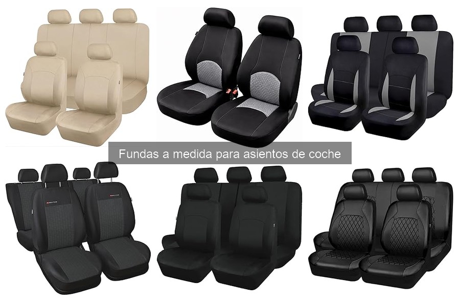 Mantenimiento de fundas a medida para asientos de coche