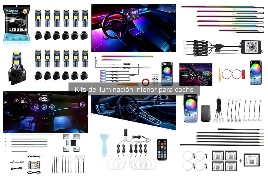 Mantenimiento de Kits de Iluminación Interior para Coche