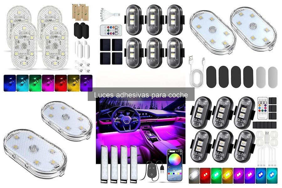 Mantenimiento de luces adhesivas para coche: Consejos útiles