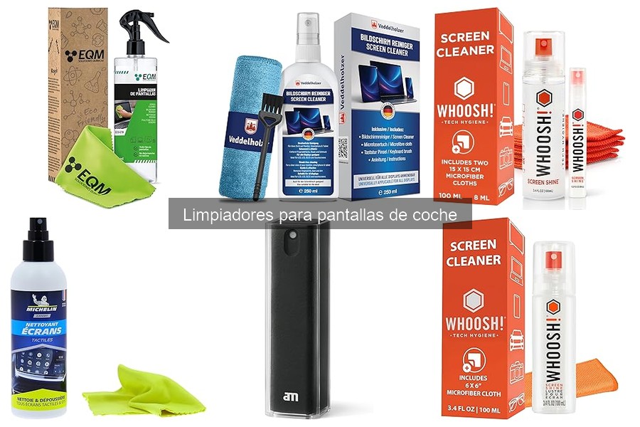 Mantenimiento de Pantallas de Coche: Consejos y Productos