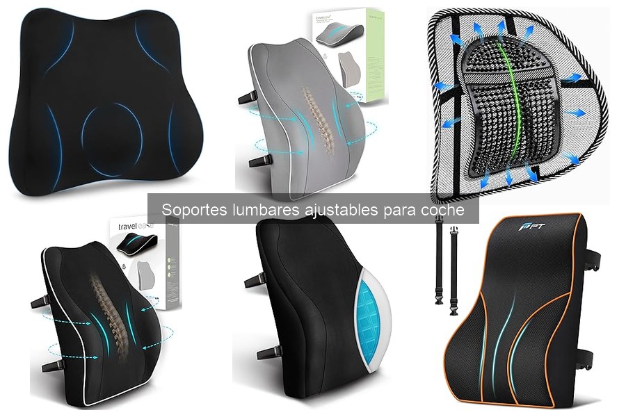 Mantenimiento de Soportes Lumbares Ajustables para Coche