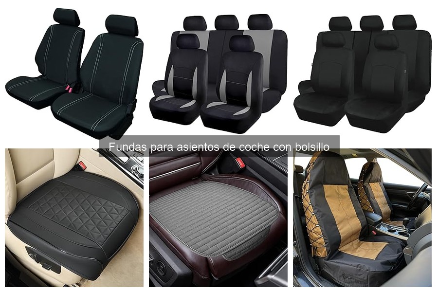 Mantenimiento efectivo de fundas para asientos de coche