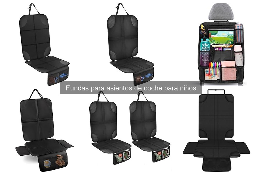 Mantenimiento y limpieza de fundas para asientos de coche para niños