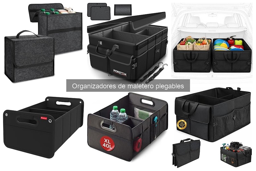 Maximiza el espacio con un organizador de maletero plegable