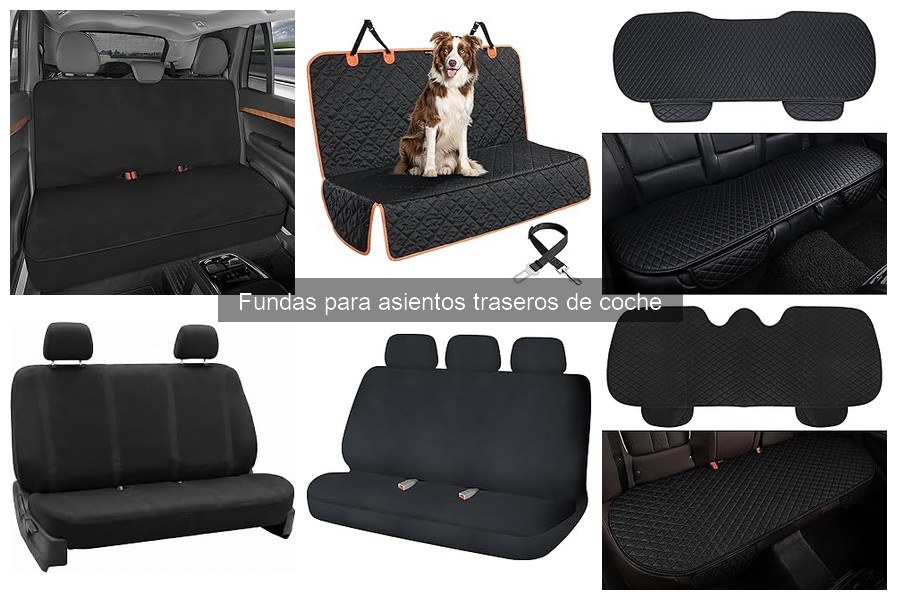 Mejor lugar para comprar fundas para asientos traseros de coche