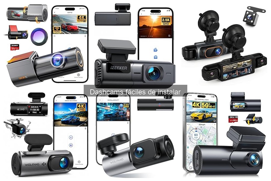 Mejor ubicación para instalar una dashcam en tu coche
