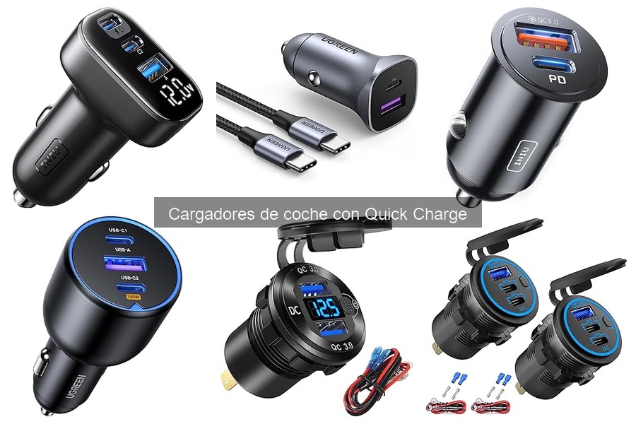 Mejores Accesorios para Cargadores de Coche con Quick Charge