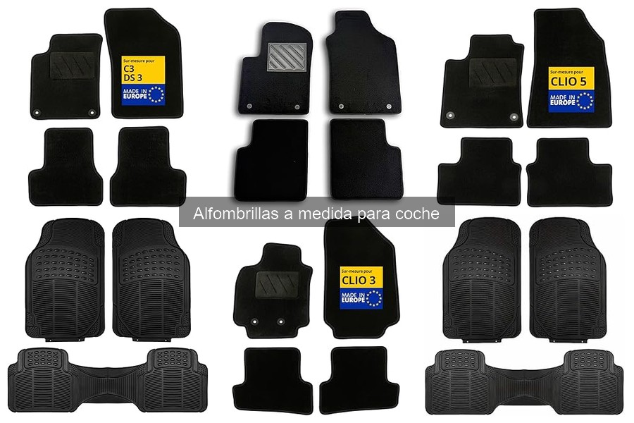 Mejores alfombrillas a medida para coche en 2023