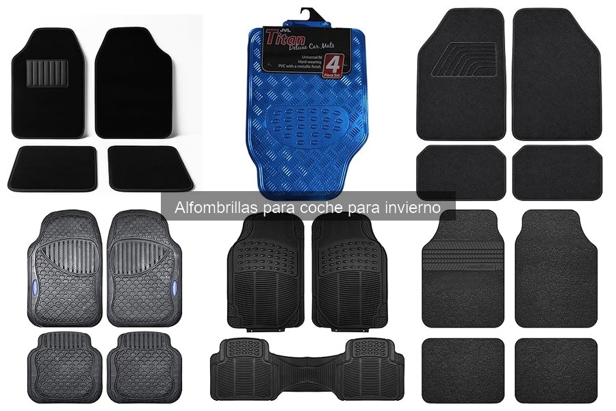 Mejores alfombrillas de invierno para coche según uso