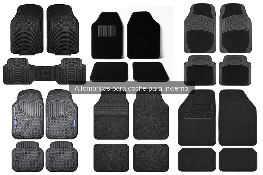 Mejores alfombrillas para coche de invierno según usuarios
