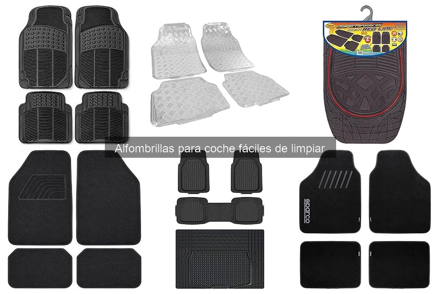 Mejores alfombrillas para coche fáciles de limpiar [2023]