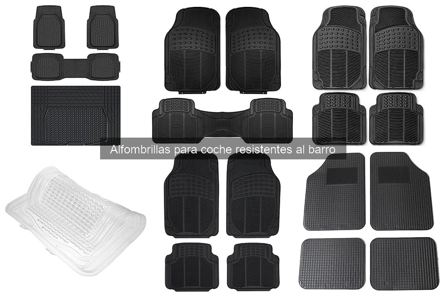 Mejores alfombrillas para coche resistentes al barro: guía de elección