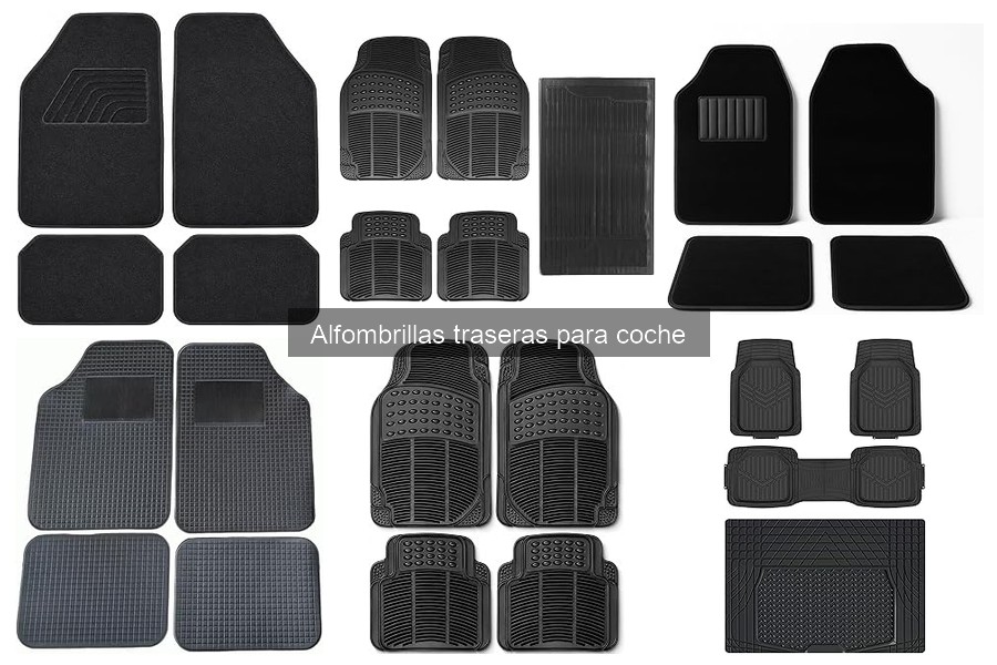 Mejores alfombrillas traseras para SUV: Comparativa 2023