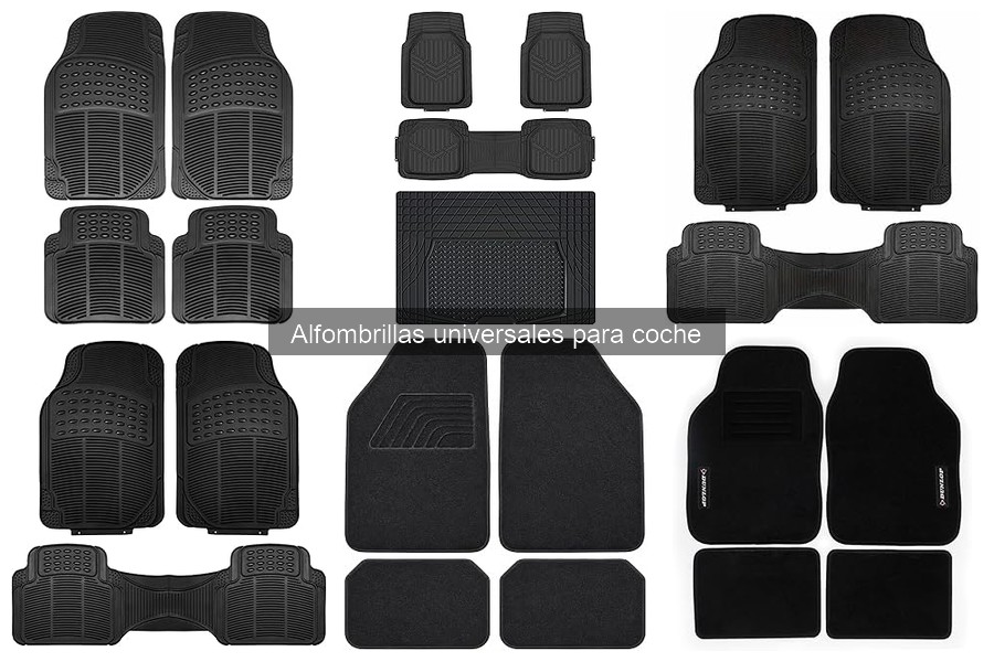 Mejores alfombrillas universales para coche en 2023