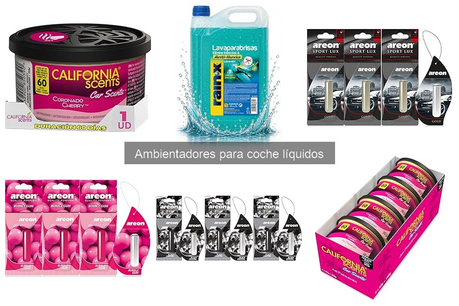 Mejores ambientadores líquidos para coche según usuarios