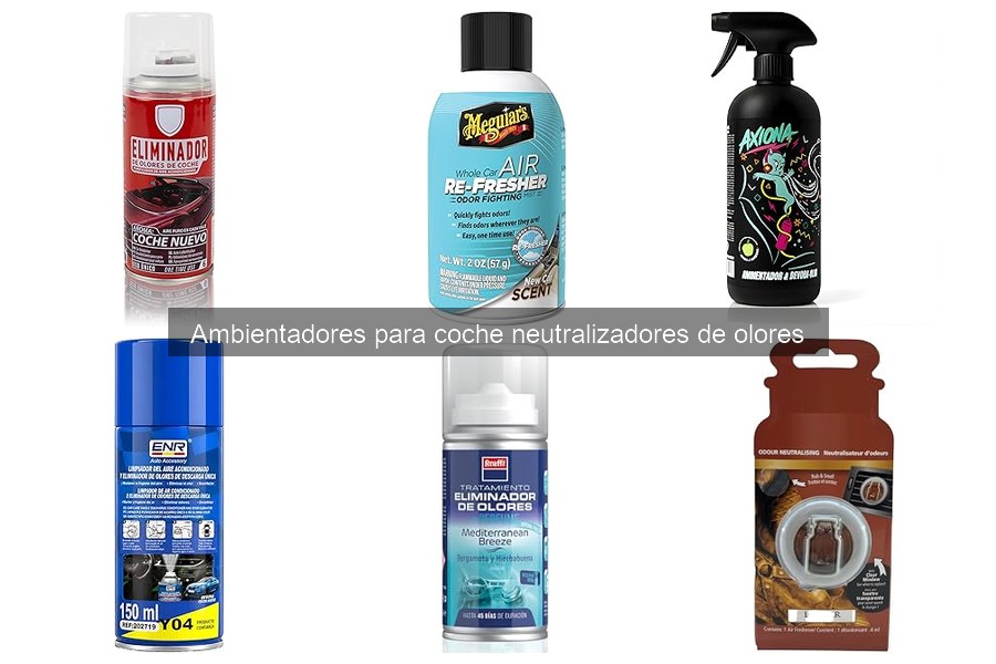 Mejores ambientadores para coches con mascotas: comparativa