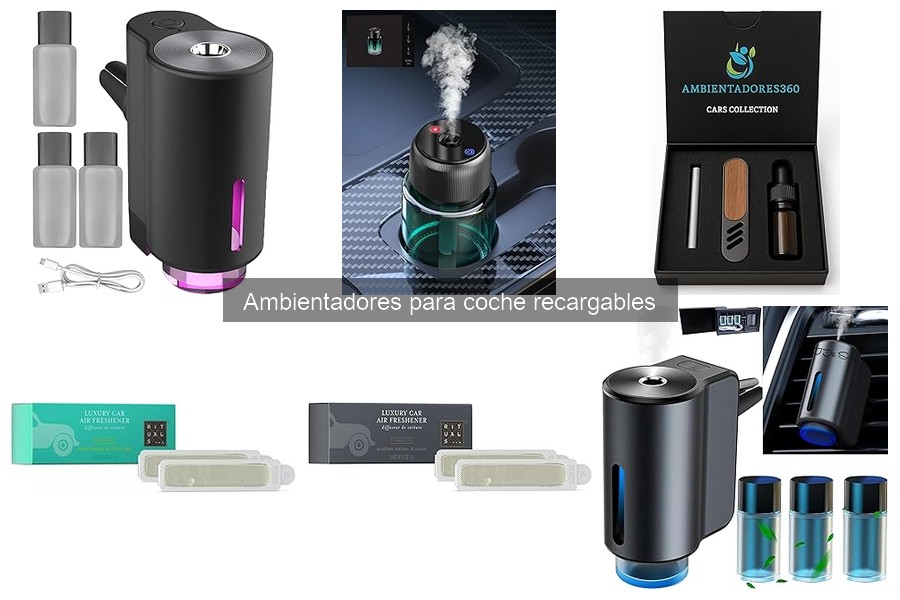 Mejores ambientadores recargables para coche 2023