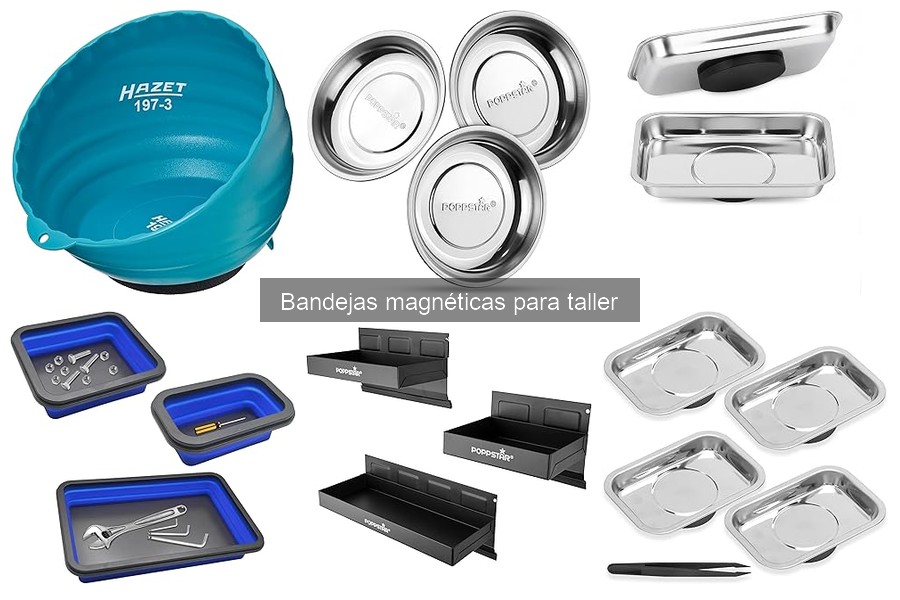 Mejores bandejas magnéticas para bricolaje y hogar