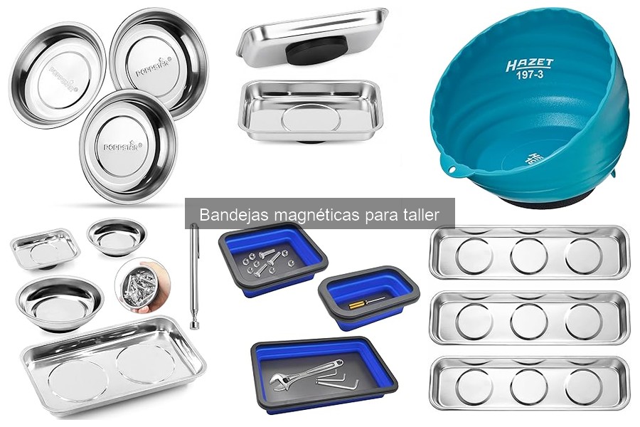 Mejores bandejas magnéticas para talleres profesionales