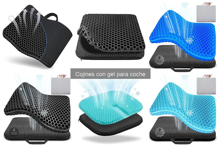 Mejores cojines con gel para viajes largos: comparativa 2023