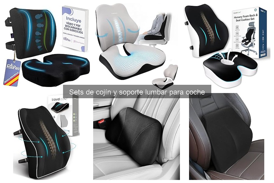 Mejores cojines lumbares para conductores largos en 2023