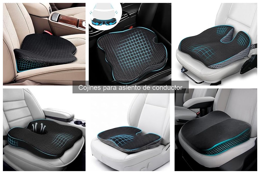 Mejores cojines para asiento de conductor según el vehículo