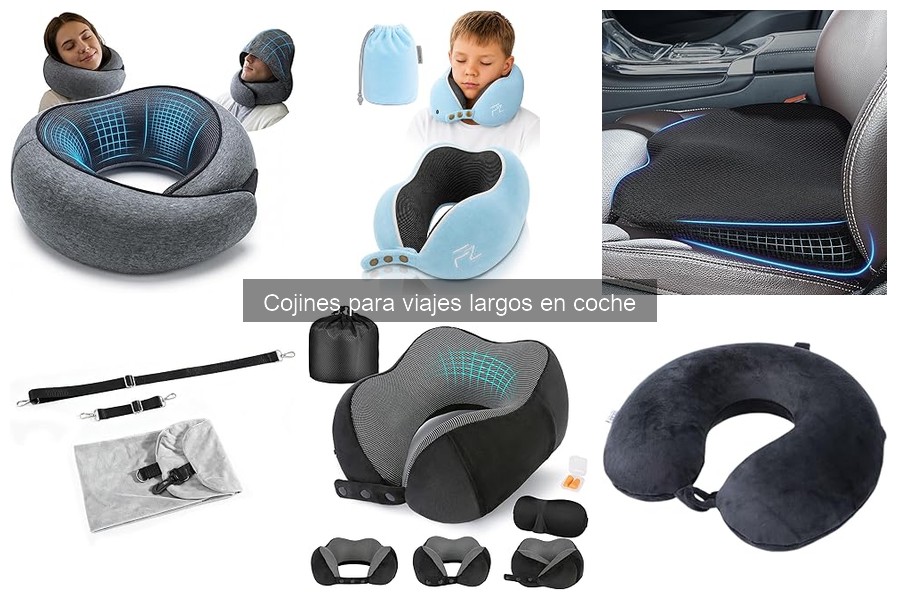 Mejores cojines para viajes en coche con niños en 2023