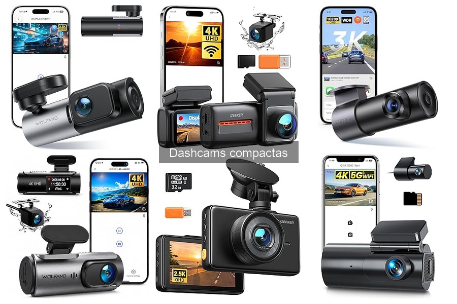 Mejores dashcams compactas para conductores de ciudad