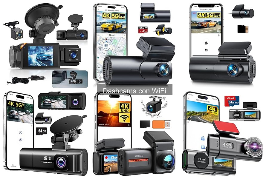 Mejores dashcams con WiFi para principiantes: guía y comparativa