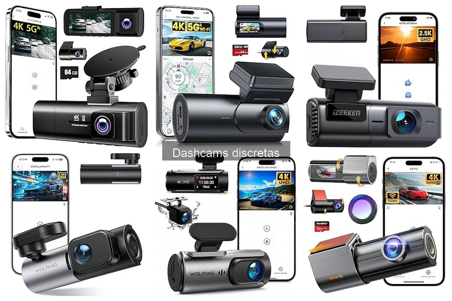 Mejores dashcams discretas para flotas de vehículos