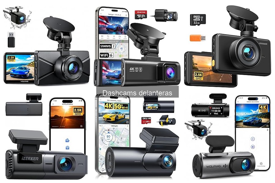 Mejores dashcams para viajes largos: top 3 comparativa