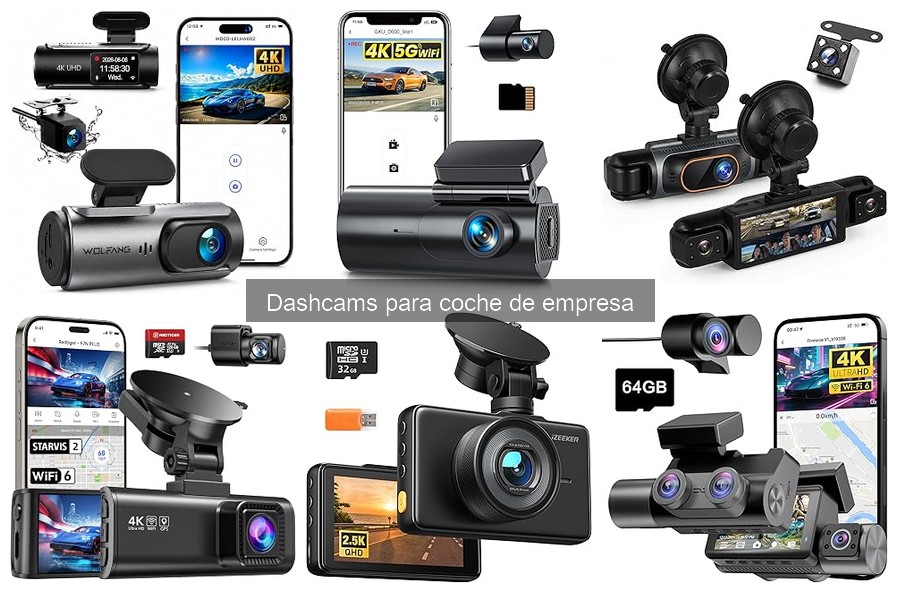 Mejores funciones de una dashcam para coches de empresa