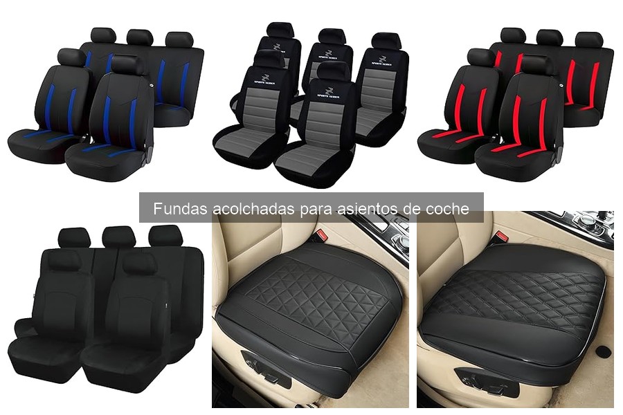 Mejores fundas acolchadas para asientos de coche en 2023