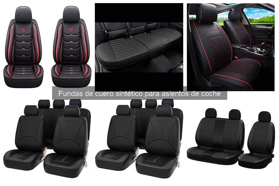 Mejores fundas de cuero sintético para asientos de coche