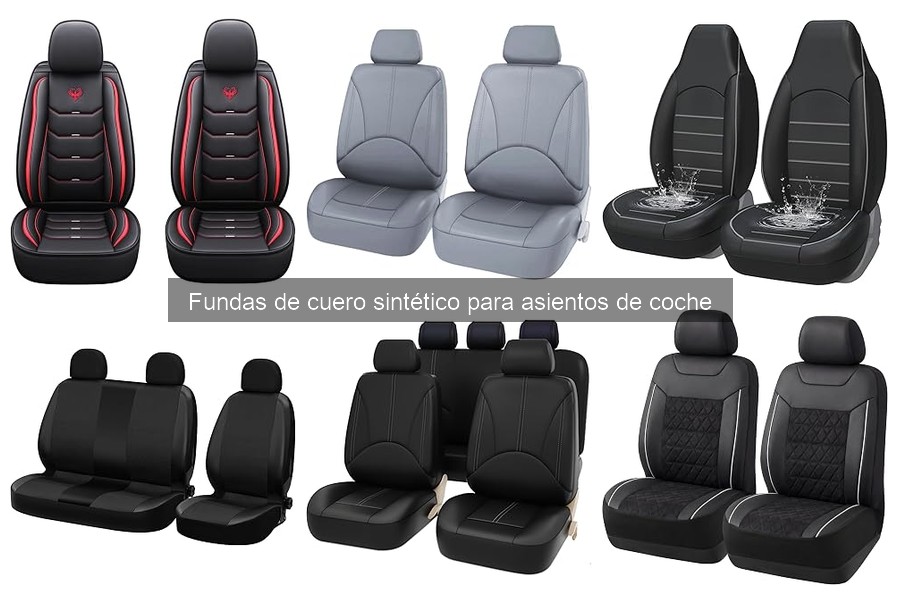 Mejores fundas de cuero sintético para coches | Opiniones de expertos