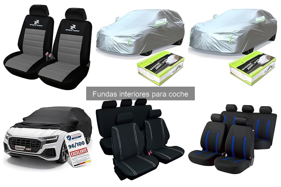 Mejores fundas interiores para coche según tipo de vehículo