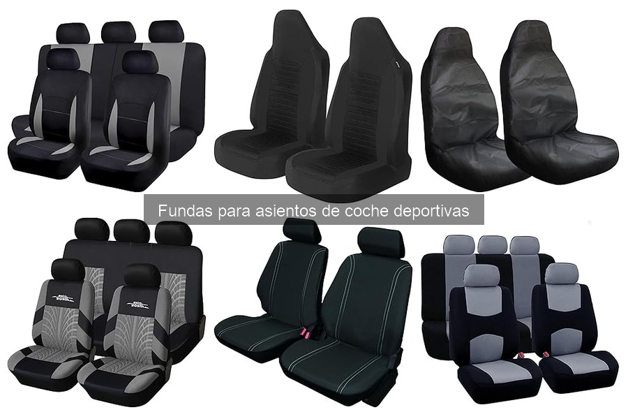 Mejores fundas para asientos de coche deportivas en 2023