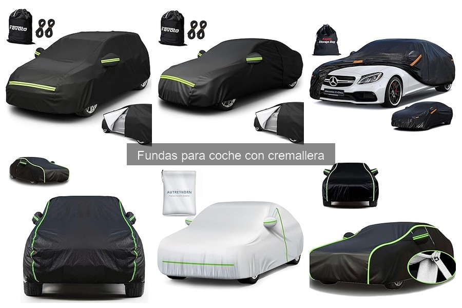 Mejores fundas para coche con cremallera del mercado