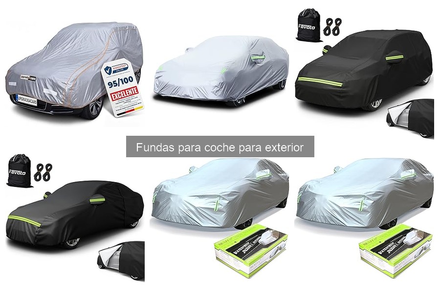 ** Mejores fundas para coche exterior económicas y efectivas