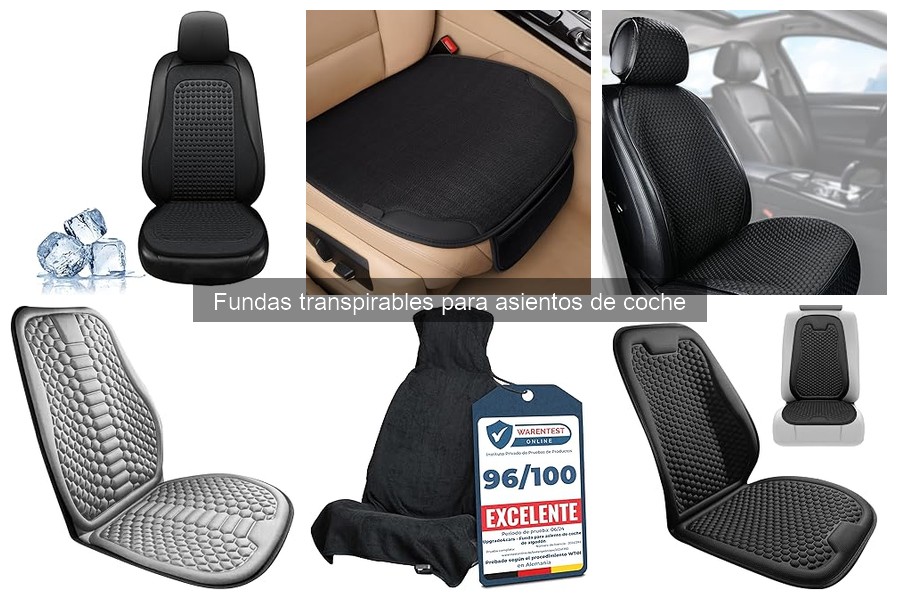 Mejores fundas transpirables para asientos de coche en 2023