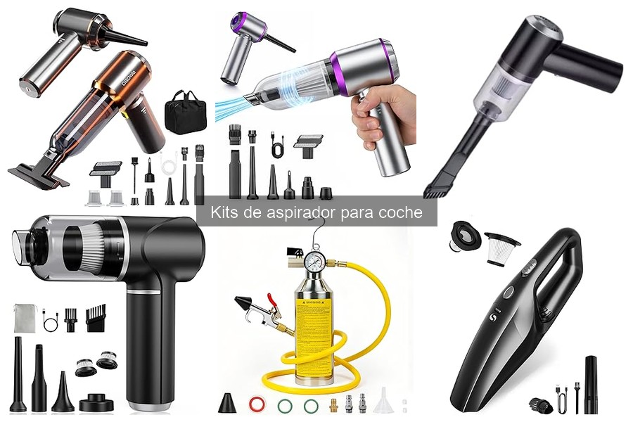 Mejores kits de aspirador para coche de 2023