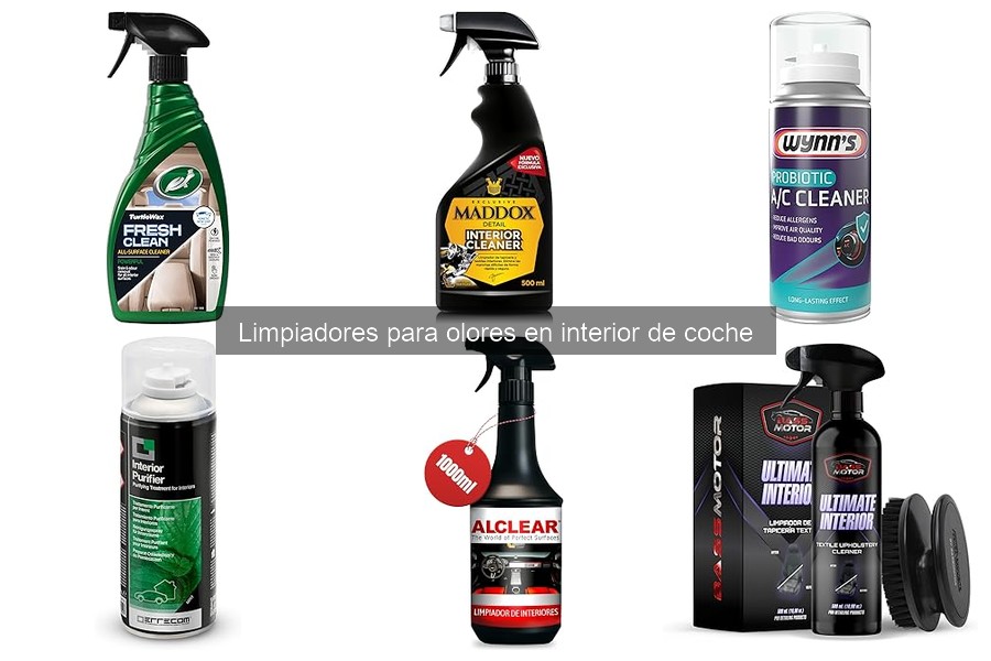 ** Mejores limpiadores de olores para coches en 2023