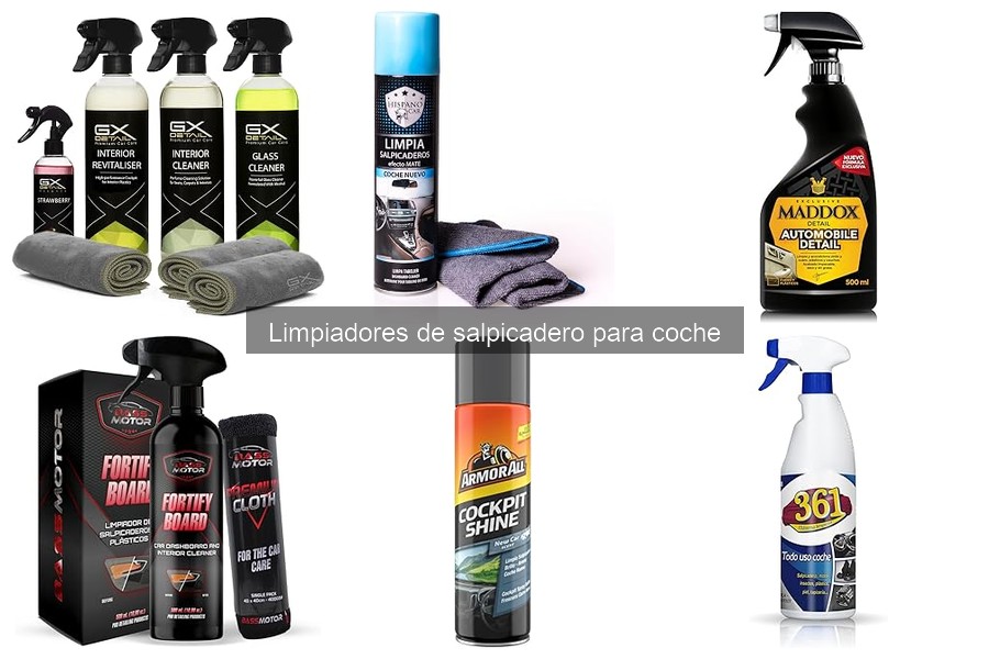 Mejores limpiadores de salpicadero para coches de lujo