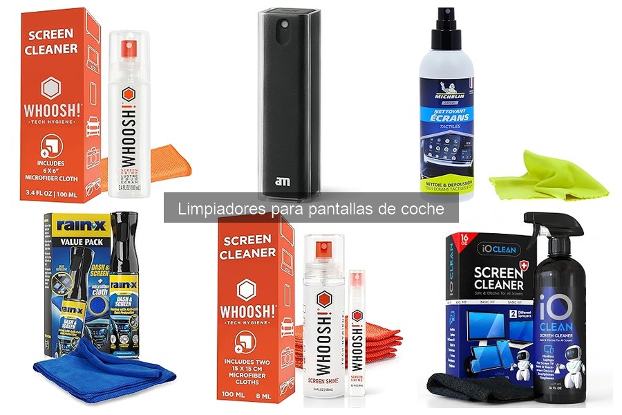 Mejores limpiadores para pantallas de coche en 2023