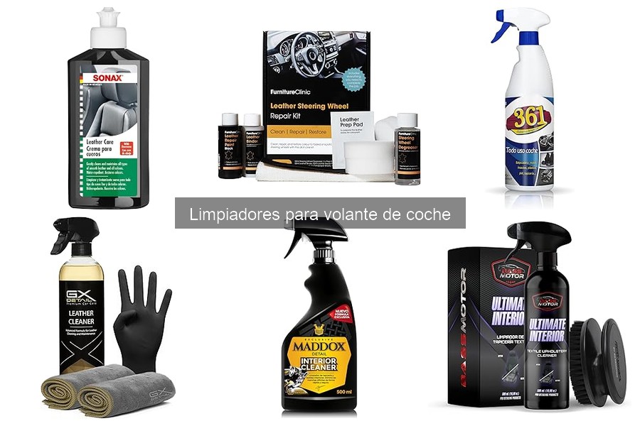 Mejores limpiadores para volantes de coche: guía esencial