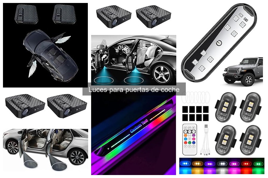 Mejores luces para puertas de coche en 2023: comparativa y opiniones