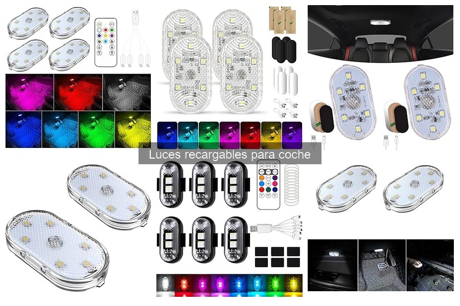 Mejores luces recargables para coche: comparación y opciones