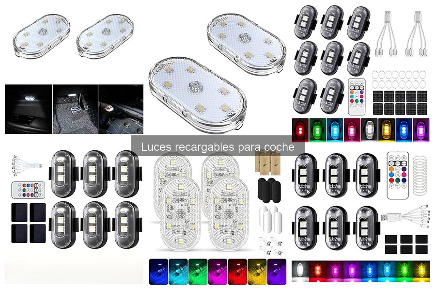 Mejores luces recargables para coche: comparativa de marcas