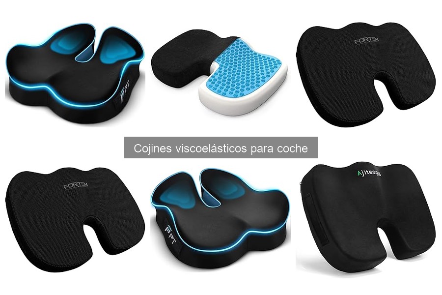 Mejores lugares para comprar cojines viscoelásticos para coche
